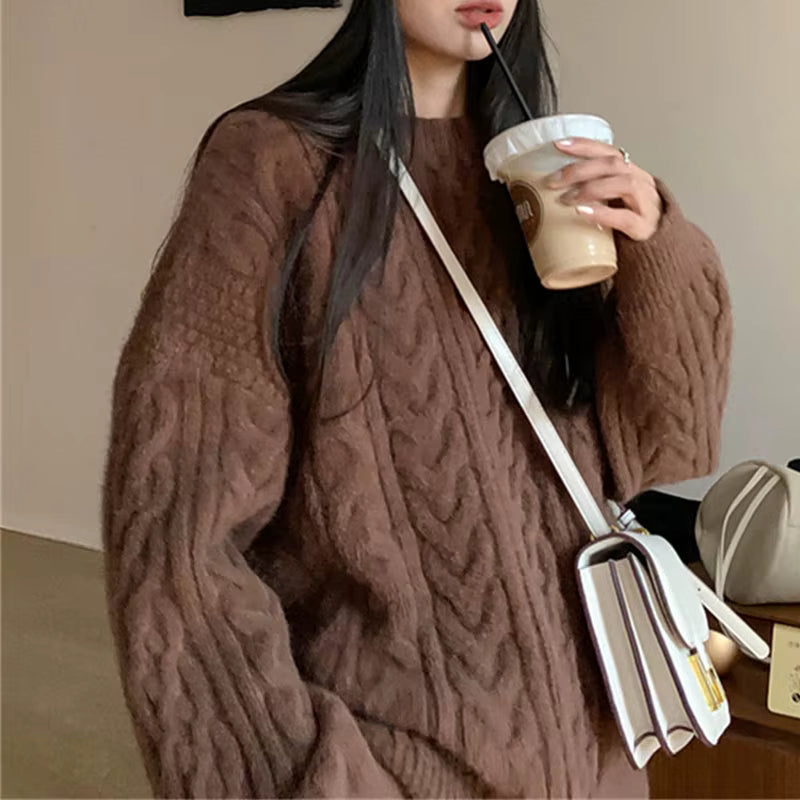 Cozly Sweater (Coffee)