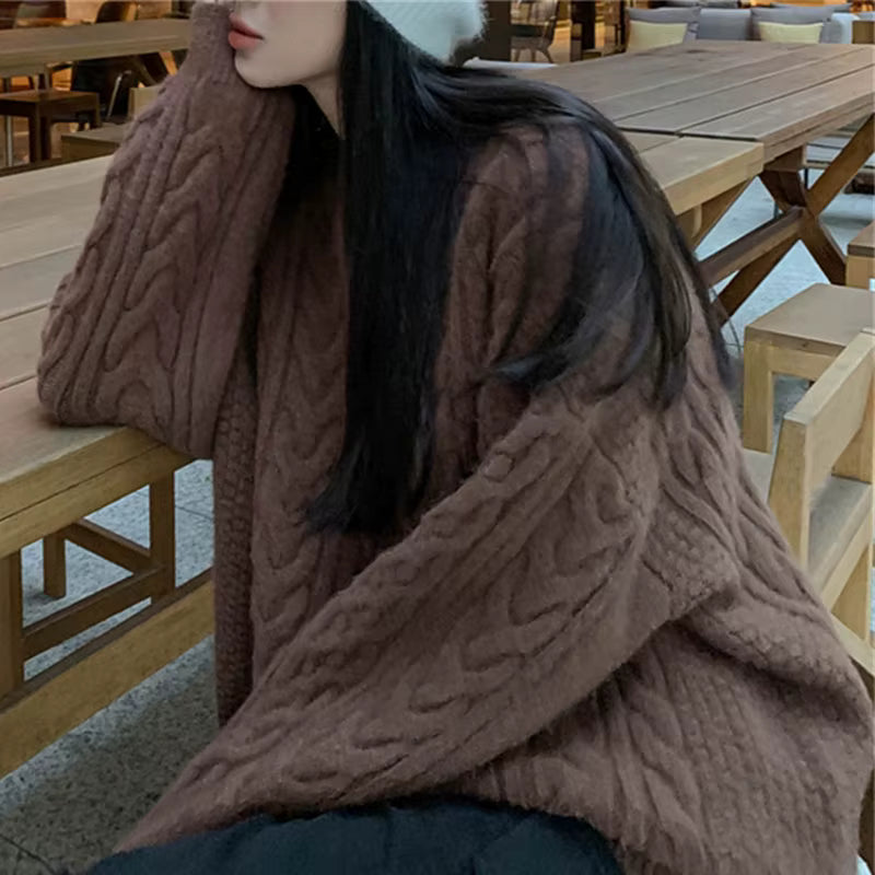 Cozly Sweater (Coffee)