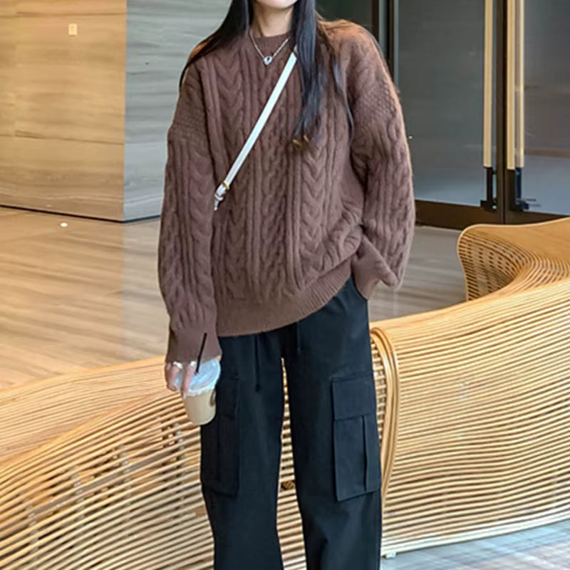 Cozly Sweater (Coffee)