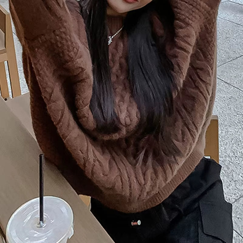 Cozly Sweater (Coffee)